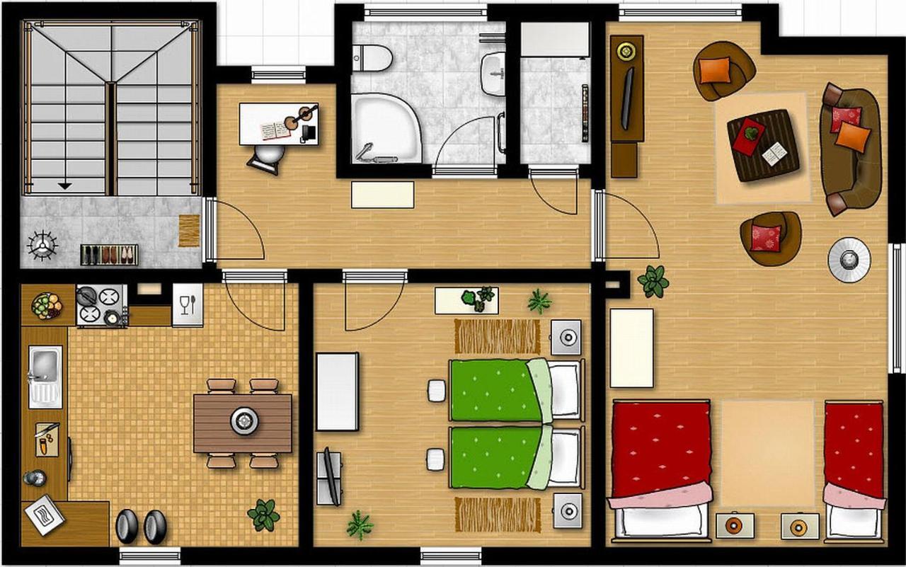 Haus Homann-Schneider, Apartment Stefan Wetter  Exteriér fotografie